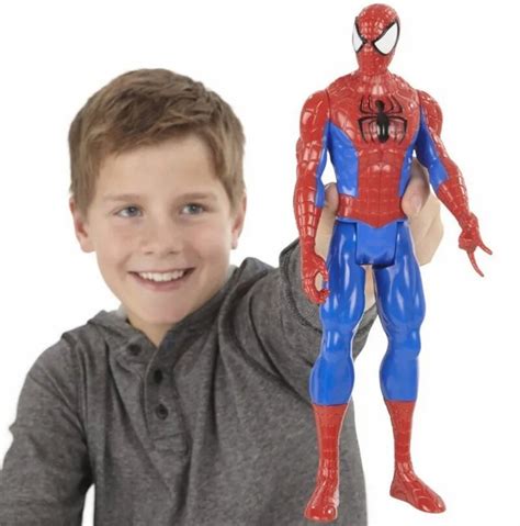 Genuine Spiderman 3D Doll Model Child Toys Titan Hero Large Marvel ...