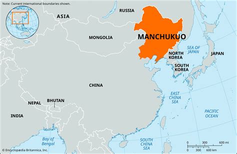 Manchuria Map