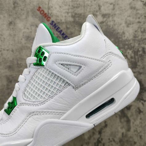 Air Jordan 4 Retro Metallic Green - SongSneaker