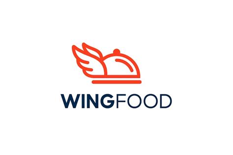 Wings Food Logo, Graphic Templates - Envato Elements