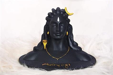 Greenwave Adiyogi Shiva Statue for Car Dashboard Accessories, Pooja & Gift, Shiv Murti Idol ...