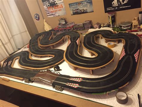 1/24 Slot Car Track Layouts - template