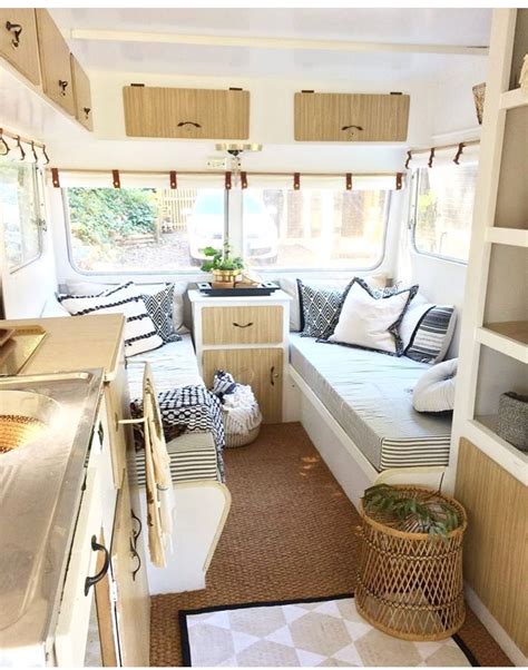 Fun And Safe RV Decoration You Can Try 14 - decoraiso.com | Caravan decor, Vintage caravan ...