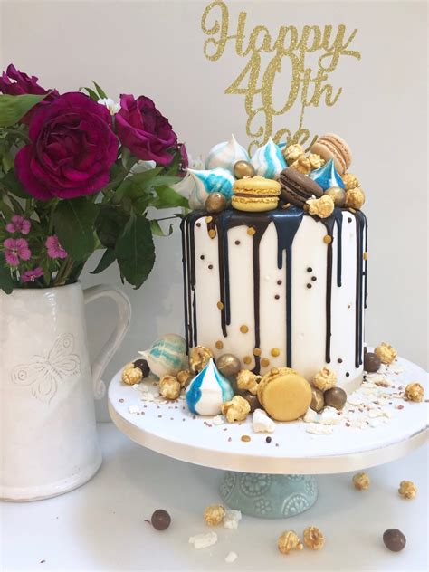 40th Birthday Cake – Etoile Bakery