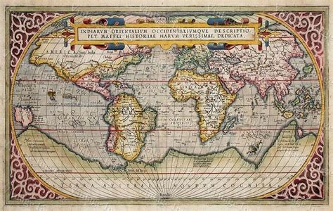 World Map Circa 1500 Photograph by L Brown - Pixels