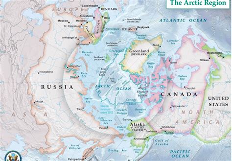 Arctic Circle Map - What is so Special in the Arctic | VisitNordic