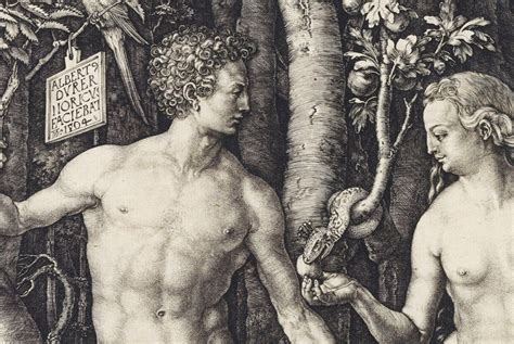 Durer Adam And Eve Woodcut