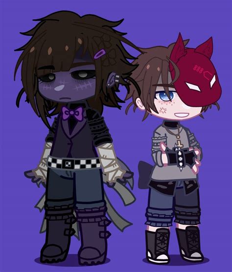 Michael Afton 🍇 in 2022 | Fnaf characters, Anime fnaf, Gacha base poses cute