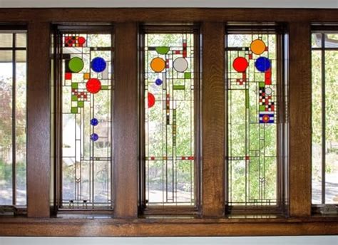 Frank Lloyd Wright Stained Glass Windows Patterns - Glass Designs