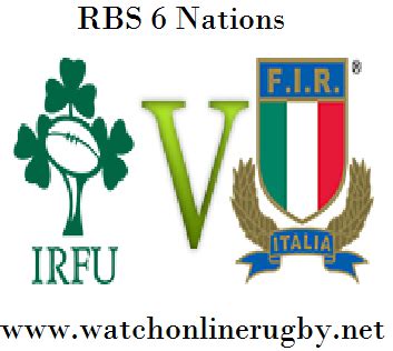 Ireland Vs Italy 6 Nations Hd Live