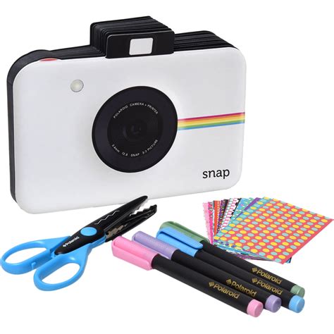 Polaroid Snap Camera Scrapbook Kit PL2X3SBSBAPKIT B&H Photo Video