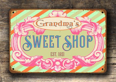 Pin by Joanne Elder on MINIATURE SHOP - SWEET SHOP | Shop signs, Kids room sign, Shop front signs