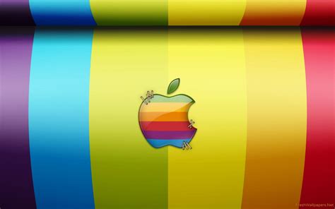 Apple Logo Rainbow Wallpapers - Wallpaper Cave