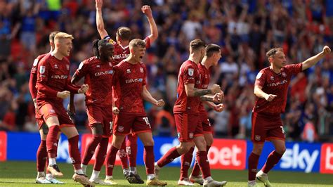 Carlisle PROMOTED to League One after dramatic penalty shootout win in play-off final against ...