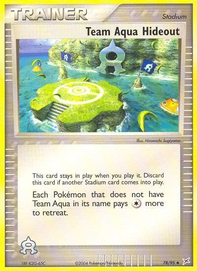 Team Aqua Hideout MA 78 | Pokemon TCG POK Cards