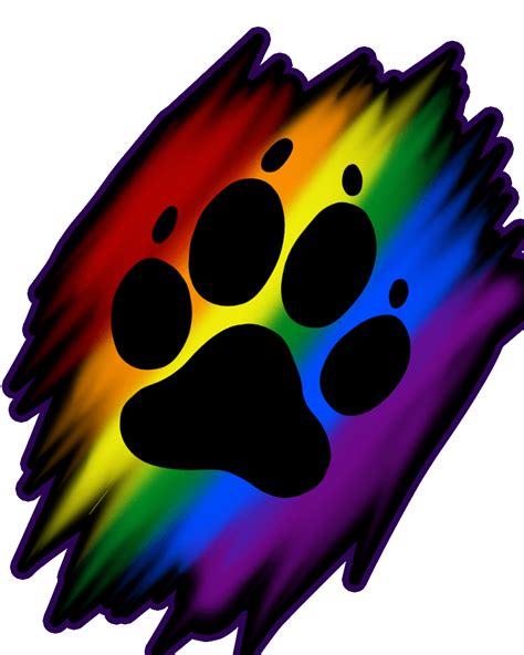 Download High Quality paw clipart rainbow Transparent PNG Images - Art Prim clip arts 2019