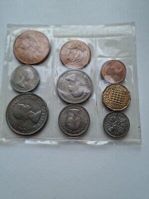 1953 QUEEN ELIZABETH II CORONATION Coin Set sealed, Uncirculated Coins Unc Uk £0.99 - PicClick UK