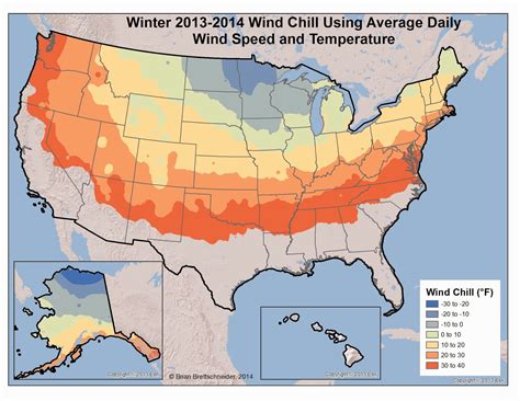 Deep Cold: Alaska Weather & Climate: Wind Chill Climatology