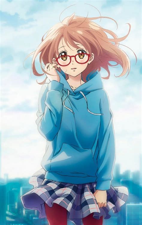 Cute Anime Girl With Glasses Wallpapers - Wallpaper Cave