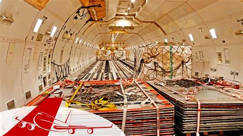 Boeing 747 Cargo Plane Interior