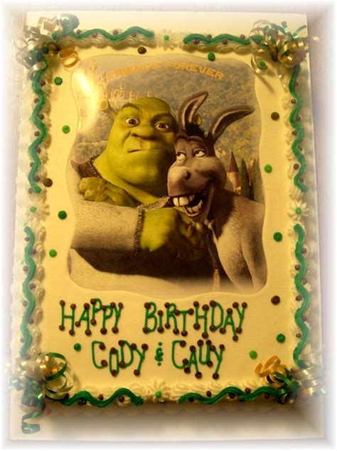 Shrek And Donkey - CakeCentral.com