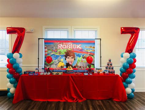 Roblox Birthday Decorations Party City : Roblox Themed Party Supplies roblox party invitation ...