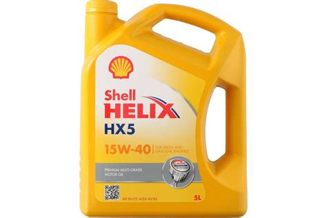 Shell Helix HX5 15W-40 - Premium Multi Grade Motor Oil - 5L | Shop ...