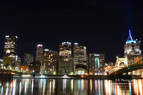 Pittsburgh Skyline , Pittsburgh Night , Pittsburgh Architecture, Pittsburgh, Bridges, City ...