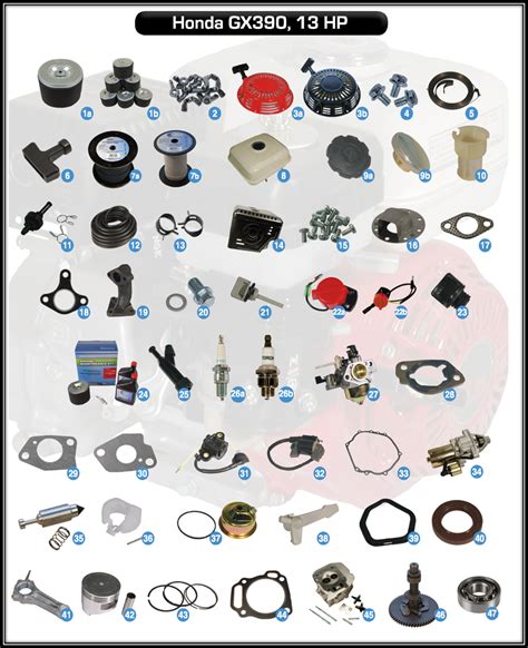 Honda Gx390 Engine Parts List | Reviewmotors.co