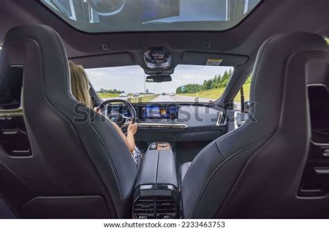 Close Interior View Bmw Ix40 Woman Stock Photo 2233463753 | Shutterstock