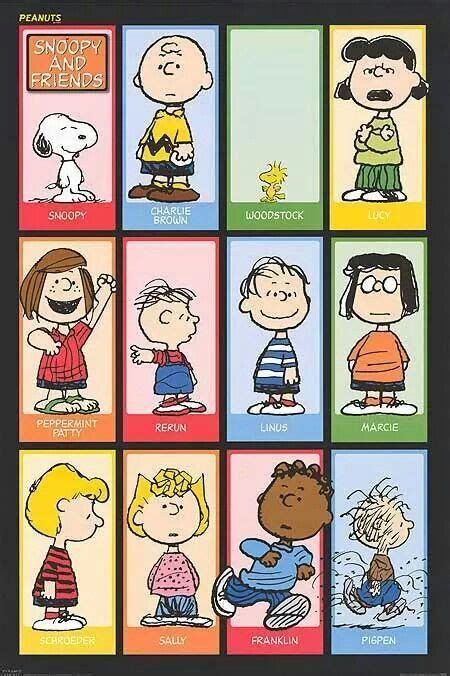 Snoopy and the gang! | Charlie brown characters, Charlie brown and ...