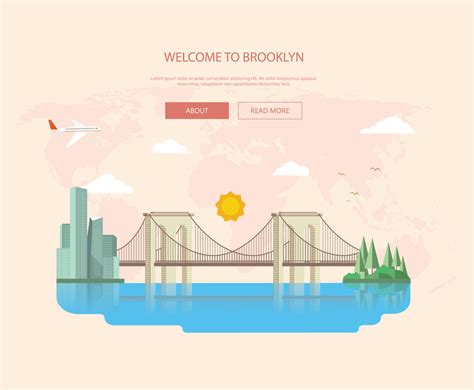 Brooklyn Bridge Vector Vector Art & Graphics | freevector.com