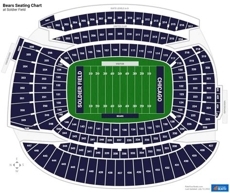 Soldier Field Seating Charts - RateYourSeats.com