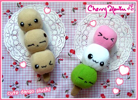 Dango plushies by CherryAbuku on DeviantArt