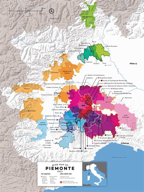 The Wines of Piedmont, Italy (DOCs and DOCGs) | Wine Folly