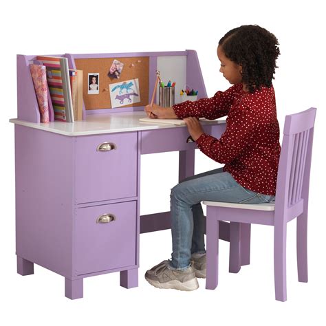 KidKraft Study Desk with Chair - Lavender - Walmart.com - Walmart.com