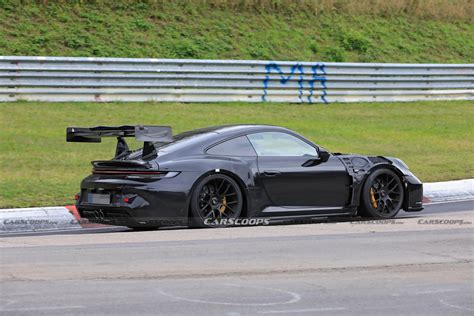 2022 Porsche 911 GT3 RS Looks The Business On The Nurburgring | Carscoops