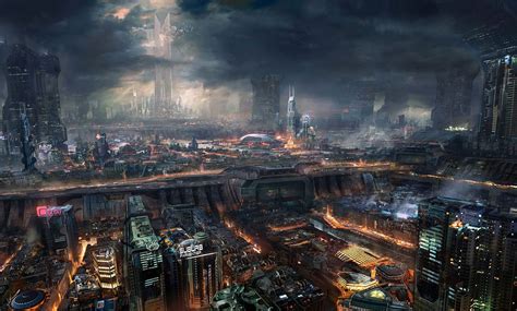 Showcase of Mind Blowing Concept Art of Futuristic Cities