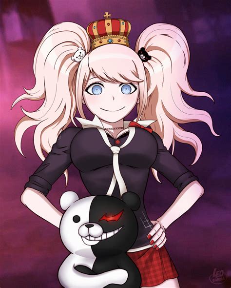 Junko and Monokuma by Hoel-ART on DeviantArt