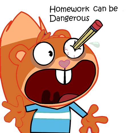 Scaredy Squirrel in Happy tree friends by goingunder9 on DeviantArt