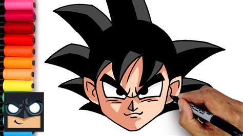 How To Draw A Dragon Ball Z Goku