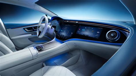 Photo gallery of the day: Mercedes-Benz EQS electric car interior with ...