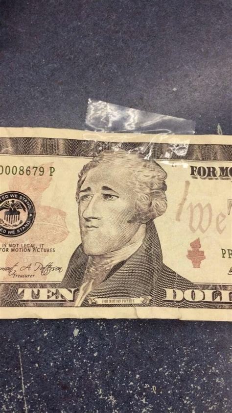 Counterfeit 10 dollar bill I got the other day at work! : r/funny