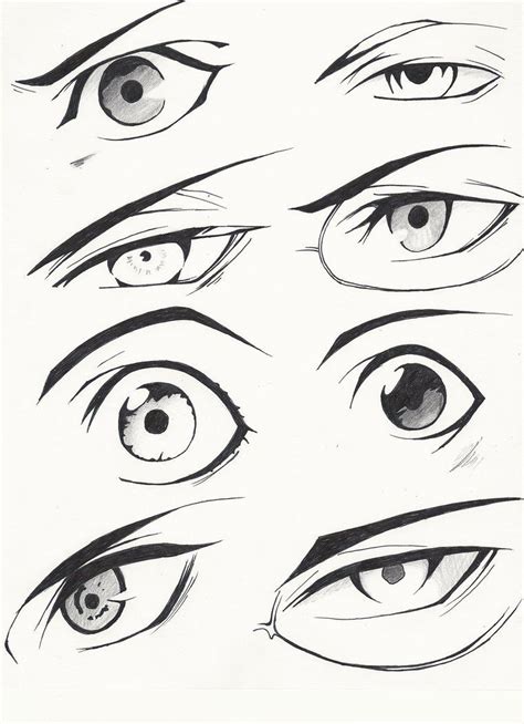 How To Draw Anime Eyes Male - The New Art