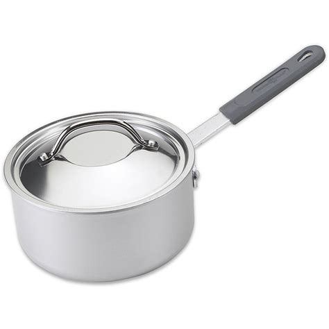 Nordic Ware 3 Qt Saucepan With Lid, Nonstick coated Aluminum with stainless steel lid, Lifetime ...