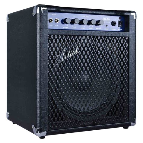 Artist BA30 30W Bass Guitar Amplifier with Passive/Active Input