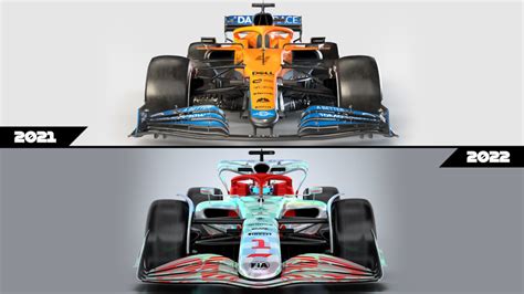 ANALYSIS: Comparing the key differences between the 2021 and 2022 F1 ...