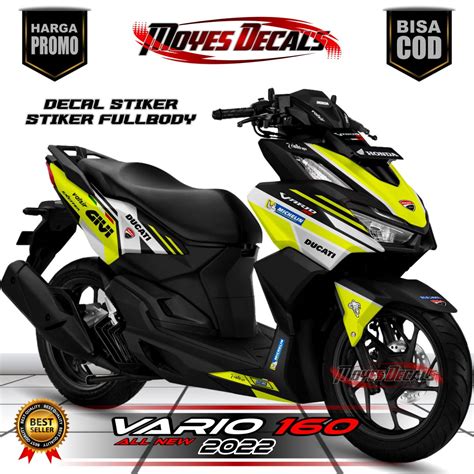 Decal Vario 160 Full Body - Decal Stiker Vario 160 - Stiker Variasi ...