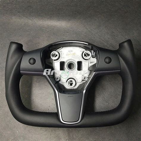 Yoke Steering Wheel For Tesla Model 3 Model Y plaid Pilot design 2017-2021