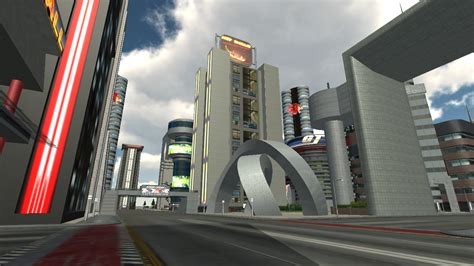 Modular Sci-Fi City | GameDev Market